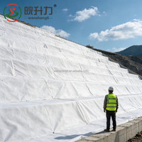 Géotextile perméable à filaments WSL pour la séparation des couches de sol, stabilisation des pentes artificielles et projets de stabilisation des pentes rocheuses