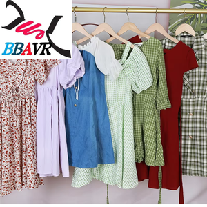 Vestidos Usados de Verano para Mujer Marca Gracer, 100% Algodón, Tallas Variadas, Alta Calidad, Venta al Por Mayor - Product Image 4