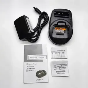 Ftn6575 Ftn6575a Dual Pocket Desktop Charger for Motorola Radios Mtp850 Mtp850s Cep400 Mtp830s Mtp850fug Mtp800 - Product Image 3