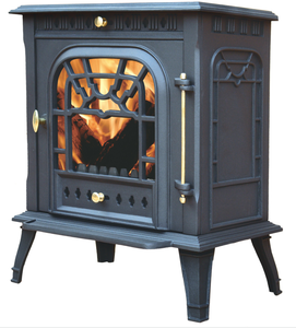 Bán Buôn Đa Nhiên Liệu Bếp Gỗ Gang Cao Cháy Gỗ Chất Lượng Cao Log Burner - Product Image 1
