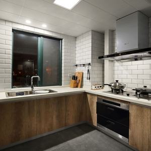 Ensemble de meubles de cuisine en contreplaqué mélaminé <span class=keywords><strong>Aqua</strong></span> Gallery moderne, unités de garde-manger modulaires personnalisées - Product Image 3