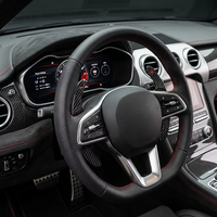 Palettes de changement de vitesse en fibre de carbone pour volant BMW M & G, remplacement direct des palettes OEM, accessoires intérieurs modifiés