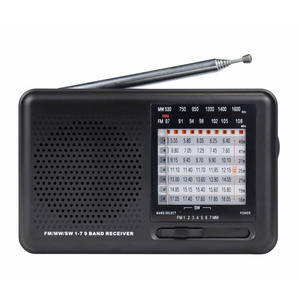 Radio Portátil de 9 Bandas FM MW SW con Altavoz Integrado y Escala de Frecuencia Clara, Funciona con Batería - Product Image 2