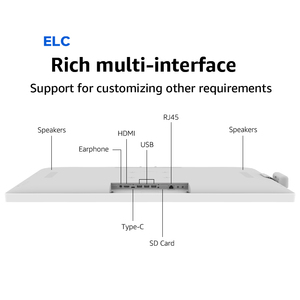 Monitor <span class=keywords><strong>ME</strong></span> inalámbrico de 32 pulgadas, interfaz de pantalla táctil de 1920*1080, Monitor táctil giratorio con soporte móvil de batería integrada - Product Image 6