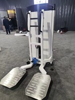 ST-2023 Machine de musculation à résistance sélectionnable de haute qualité pour exercices de kick back avec corde, idéale pour les clubs de fitness