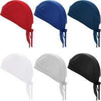 Pañuelo deportivo transpirable de malla de secado rápido que absorbe el sudor, ajustable con lazo trasero, unisex, para ciclismo, running, motociclismo, bandana, gorro.
