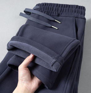 RUIQUWIN Vente en gros Pantalons de sport décontractés pour hommes Nouveaux pantalons de survêtement épais et chauds d'hiver Durables Coupe-vent Doux Quotidien - Product Image 2