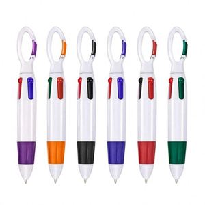 Personalized Multi-color <b>Retractable</b> <b>Pen</b> With Hook Custom Logo Printed Novelty Shuttle <b>Pen</b> for School Office Gift Supplies - Product Image 1