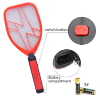 Raquette Anti-Moustiques Électrique Portable et Efficace pour le Camping
