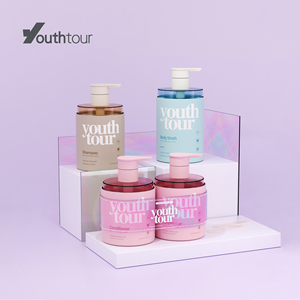 Yzc Biểu Tượng Tùy Chỉnh 300Ml 400Ml 500Ml Tóc Dầu Gội Điều Hòa Cơ Thể Kem Dưỡng Da Cơ Thể Chà Dispenser Bơm Nước Rửa Tay Chai - Product Image 3