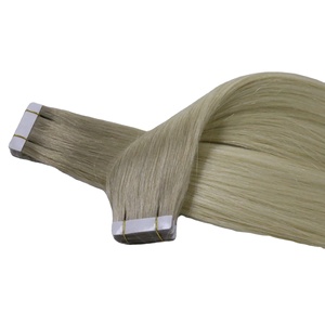 Extensions de cheveux naturels à bandes adhésives régulières <span class=keywords><strong>ou</strong></span> invisibles, extensions à bandes adhésives injectées, cheveux humains Remy véritables injectés - Product Image 1