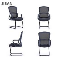 Chaise de bureau ergonomique en maille à dossier haut, moderne, pour atelier et bureau à domicile, plusieurs couleurs personnalisables, confortable, avec base en arc