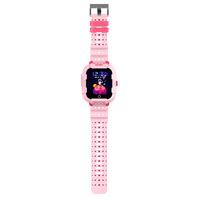 Reloj Inteligente GPS para Niños 4G LTE con Pantalla Táctil Android, Nano SIM, Recordatorio de Llamadas, Correa de Silicona, Resistente al Agua, Alarma Escolar