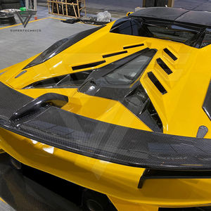 Kits de cuerpo de fibra de carbono medio seco estilo <span class=keywords><strong>Svj</strong></span> para Lamborghini <span class=keywords><strong>Aventador</strong></span> Lp720 Lp700 Lp750 <span class=keywords><strong>Roadster</strong></span> 2011-2015 - Product Image 2