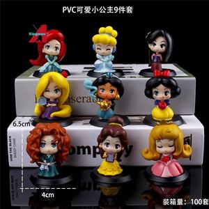 9 أنماط Q نسخة خرافية قصة شعر طويل عين كبيرة فتاة الشكل صندوق أعمى هدية جرلي كعكة سطح المكتب زخرفة الديكور - Product Image 4