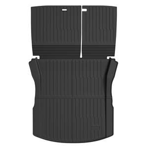 Tapis de coffre imperméable et inodore pour Tesla Model 3 Highland Model Y Juniper <span class=keywords><strong>TPE</strong></span> 2,9 mm d'épaisseur, antidérapant, pour coffre arrière - Product Image 3