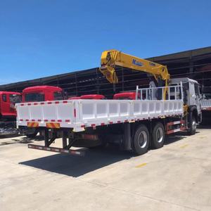 מנוף משאית HOWO XCM-G 6*4 בעל 10 גלגלים, 12 טון, חדש ורב מכר |   בום טלסקופי הידראולי |   360 °   סיבוב |   מחיר מפעל - Product Image 6