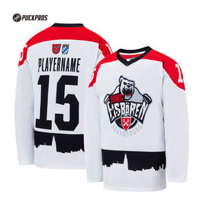 Jersey hoki kosong terlaris desain kustom pakaian hoki kaus latihan hoki es - Product Image 2