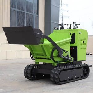 Mini cargador aprobado por CE, volquete forestal de carga automática, capacidad de 500kg, Mini Volquete hidráulico, rendimiento fiable - Product Image 1