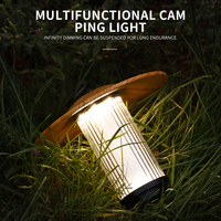 RTS Nouvelle Tente Extérieure Suspendue Led Camping Portable Lumière avec Support Rechargeable Camping Lampe de Poche