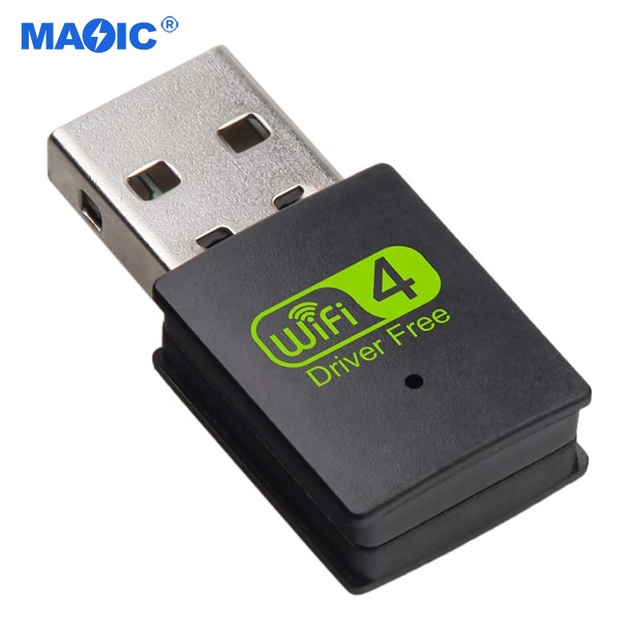 Computer Hardware Software Single Band 2.4GHz 300Mbps Free Driver Network Card Wireless USB WiFi Adapter Wifi Dongle