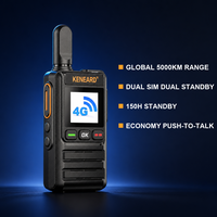 Radio bidirectionnelle portable 4G LTE POC, double carte SIM, réseau mondial CAT.1, charge Type-C, audio HD, légère
