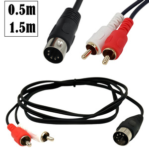 Adaptador de Audio Vintage DIN de 5 Pines a 2 RCA Lotus, Macho a Hembra, 15m - Product Image 2