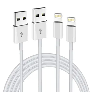 Cabo de carregamento rápido para iphone 14 13 12 11 pro max, carregador USB certificado MFI 1m 3a