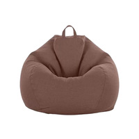 Haute qualité Design moderne inclinable jeu velours côtelé pouf canapé chaise géant meubles de maison pour salon