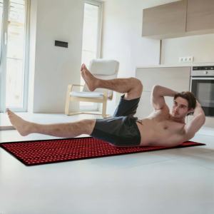 AZURE grande 160cm 180cm per il letto di terapia per tutto il corpo stuoia doppio Chip 660 luce rossa a infrarossi 850nm per alleviare il dolore alla testa - Product Image 1