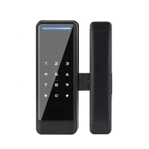 Verrouillage de porte étanche numérique sans poignée avec mot de passe Bluetooth Smart Home TUYA Control Metal Door Lock Smart Rim lock - Product Image 1