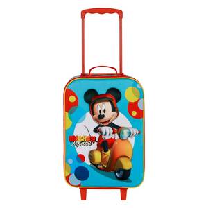 Valise à roulettes 3D souple Karactermania pour Disney Mickey Mouse, bleue - Product Image 2
