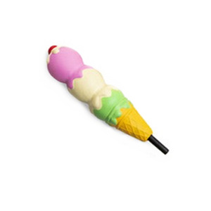 Funda para bolígrafo con diseño de helado, espuma de PU de rebote lento, regalo divertido para niños, material de escritura - Product Image 1