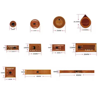 Étiquettes RFID FPC programmables anti-métal étanches, autocollants 213 215 216, micro-puces de petite taille 8mm 10mm 12mm 5mm, étiquette RFID NFC FPC