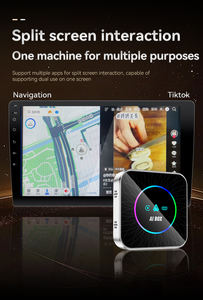 Metal Casing Heat Dissipation Design Stable Performance <b>4G</b>+32GB Car Ai Box Android 13 CarPlay <b>Dongle</b> With Remote Control - Product Image 4