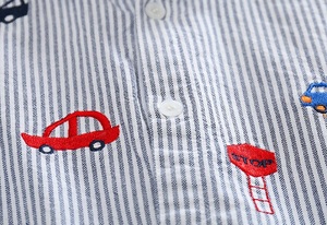 Camisetas de Manga Larga de Algodón con Bordado de Rayas para Niños de 3 Años, Marca Ali Best Sellers - Product Image 5