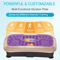 Plateforme vibrante de fitness OEM pour entraînement corporel complet à domicile – Machine d'exercice à vibrations