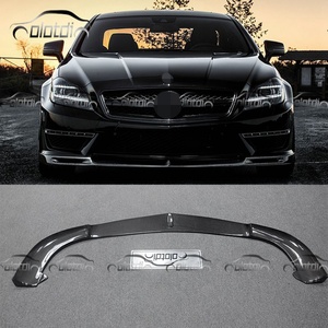 Tuning Car Front Bumper Lip Chin Spoiler Side Winglet <b>Splitter</b> for Mercedes Benz W218 C218 CLS63 2011-2013 - Product Image 1