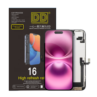 Écran OLED DD en gros, remplacement d'écran LCD pour iPhone X XS Max XR 11 12 13 14 15 16 17 Pro Max 12 13 Mini 14 15 16 Plus