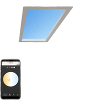 Plafonnier SkyLight bleu 150W, simule l'irradiation du soleil et le rythme biologique, lumière artificielle pour salon, bureau