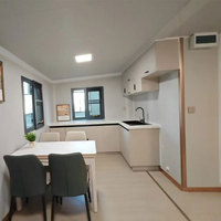 Villa Conteneur de Luxe Préfabriquée à Double Aile, Extensible, 2, 3 ou 4 Chambres, Prête à l'emploi, Résistante aux Ouragans, Mobile, en Vente
