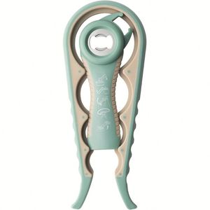 Kit multifonction 5 en 1 pour boîtes et bocaux avec poignée en silicone, ouvre-bouteille de style moderne pour les mains faibles - Product Image 2