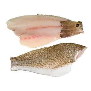 IVP Fillet ikan Drum merah beku kulit murah pada ekor IQF Frozen Redfish Fillet untuk dijual