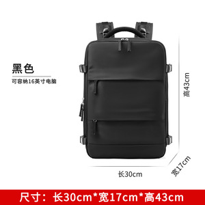 Custom <b>Large</b> Capacity <b>Laptop</b> Backpack Student School <b>Bag</b> Unisex Lightweight Travel <b>Bag</b> Zipper Closure Waterproof Canvas - Product Image 6