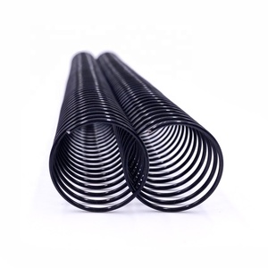 JP Excellente Qualité Couleur Noire 30mm En Nylon Enduit En Métal Bobine de Reliure Spirale En Spirale Pour Peigne de Reliure de Livre - Product Image 2