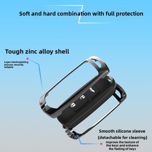 Funda Protectora <span class=keywords><strong>para</strong></span> Llave de Coche Compatible con <span class=keywords><strong>Mazda</strong></span> 2 <span class=keywords><strong>3</strong></span> 6 Atenza Axela Demio <span class=keywords><strong>CX</strong></span>-5 CX5 <span class=keywords><strong>CX</strong></span>-<span class=keywords><strong>3</strong></span> CX7 <span class=keywords><strong>CX</strong></span>-9 2015 2016 2017 2018 <span class=keywords><strong>2019</strong></span> <span class=keywords><strong>Accesorios</strong></span> - Product Image 4