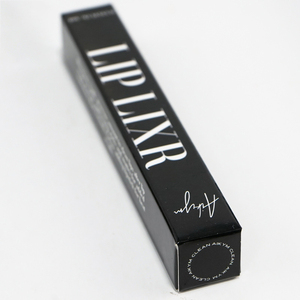 Chất lượng cao bao bì sản phẩm giấy kraft in ấn thiết kế tùy biến màu đen dài hình chữ nhật hộp giấy - Product Image 3