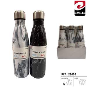 Bouteille d'eau isotherme en acier inoxydable Mnj Termokruus 500 ml pour usage quotidien - Product Image 3