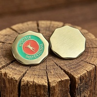 Marqueur de balle de golf 35 mm en alliage de zinc moulé sous pression, léger et durable, avec logo gravé personnalisé, cadeau sportif, vente chaude