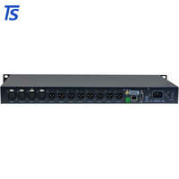 Processeur audio numérique intelligent DSP professionnel à 4 entrées et 8 sorties, très vendu, pour système de sonorisation de scène.